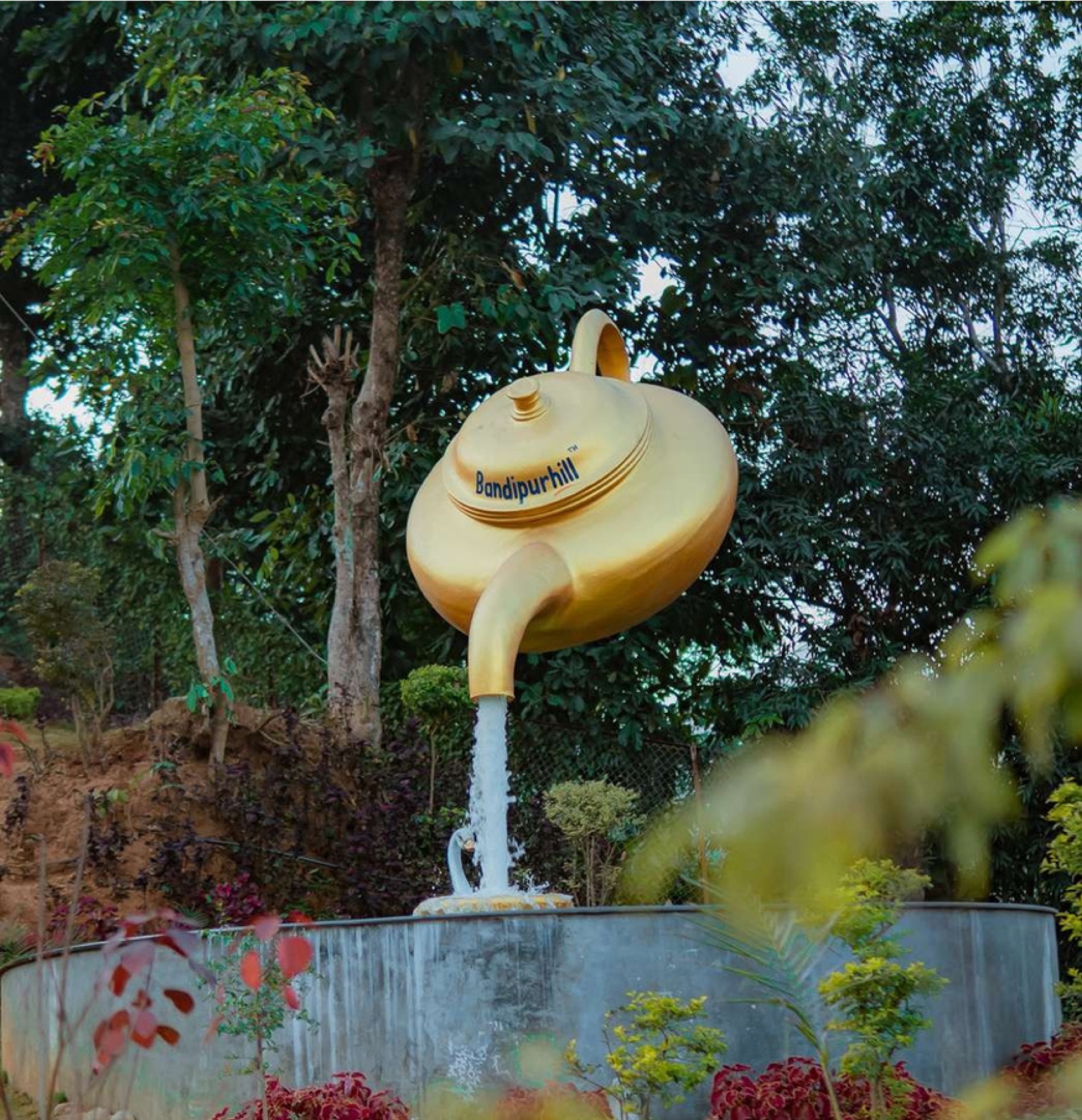 Floating Kettle at Bandipur Cable Car Station