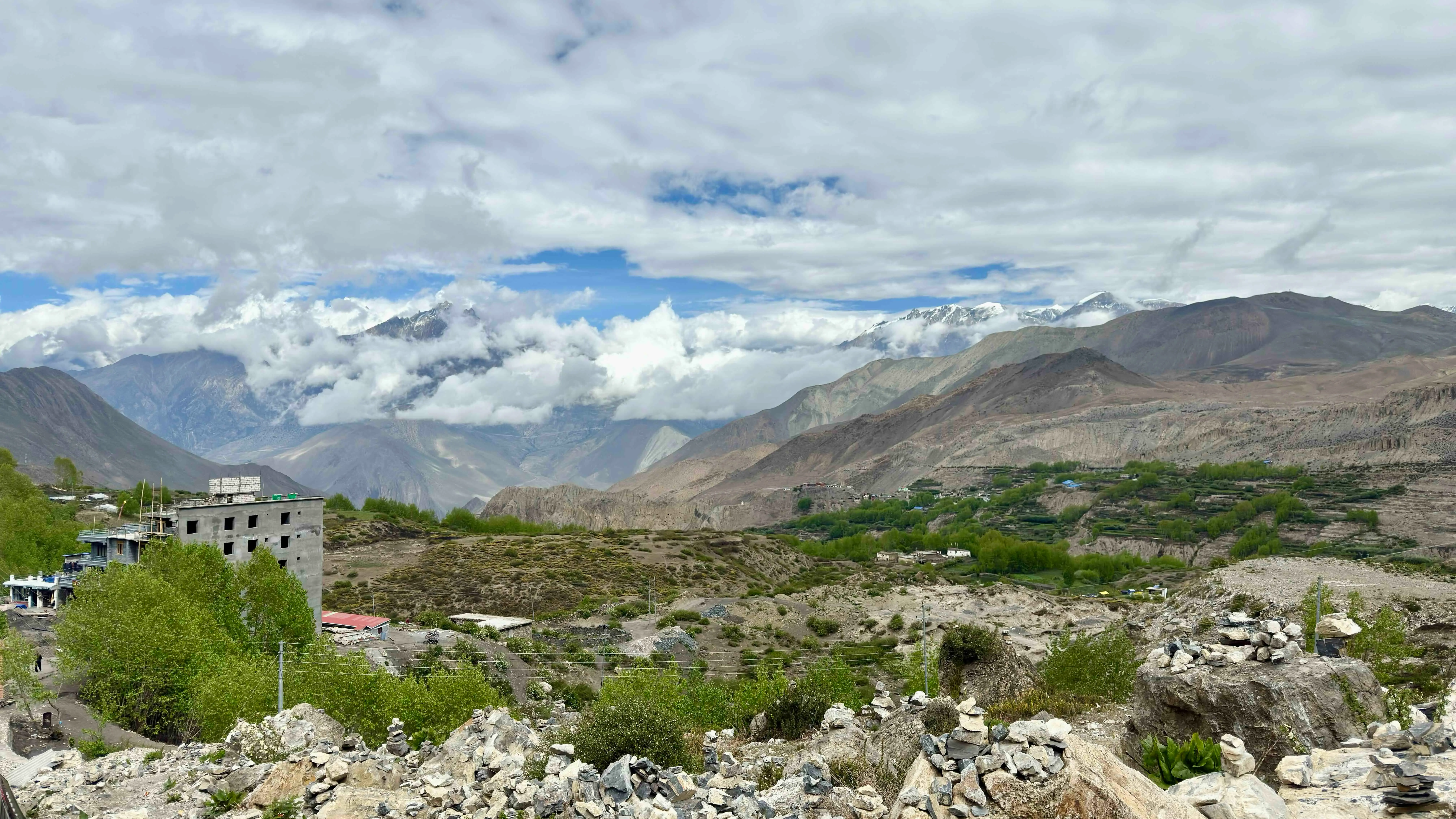 View from Muktinath